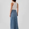 Gonna lunga in denim