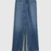 Gonna lunga in denim