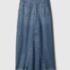 Gonna lunga in denim
