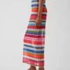 Gonna lunga trasparente a righe "Happy Stripe" di Gapstudio