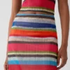 Gonna lunga trasparente a righe "Happy Stripe" di Gapstudio
