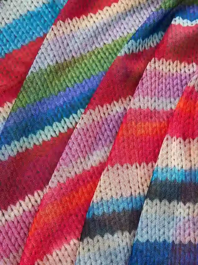 Gonna lunga trasparente a righe "Happy Stripe" di Gapstudio