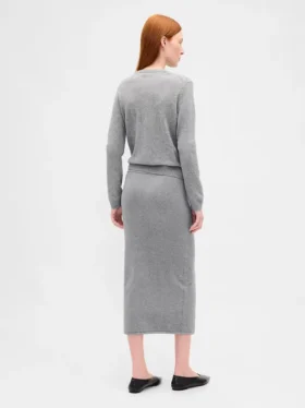 Gonna midi elasticizzata CashSoft