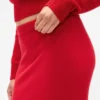 Gonna midi elasticizzata CashSoft