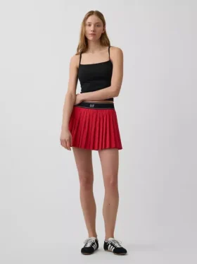 Gonna-pantaloncino da ginnastica plissettata GapFit Tech