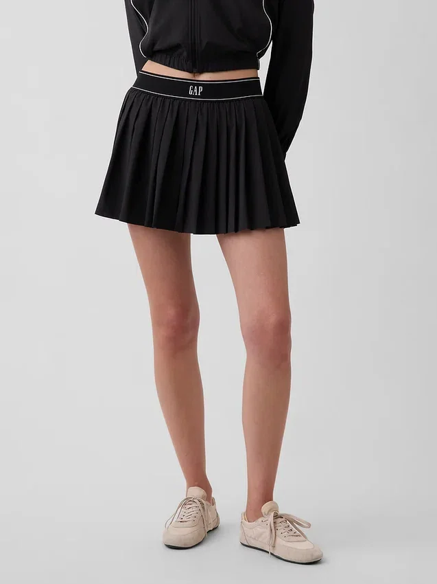 Gonna-pantaloncino da ginnastica plissettata GapFit Tech