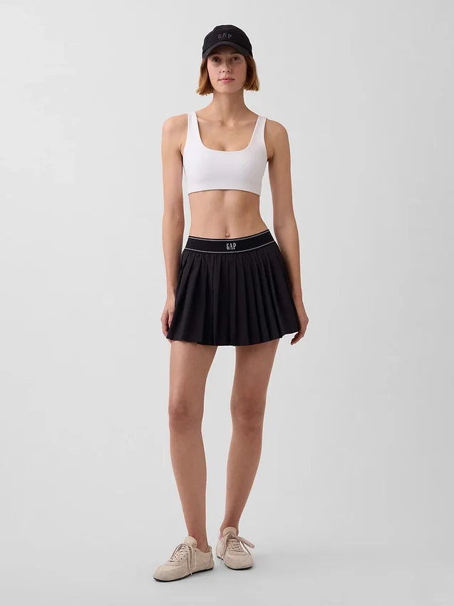 Gonna-pantaloncino da ginnastica plissettata GapFit Tech