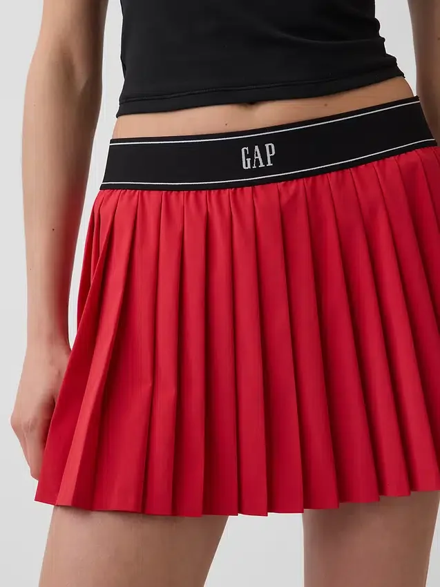 Gonna-pantaloncino da ginnastica plissettata GapFit Tech