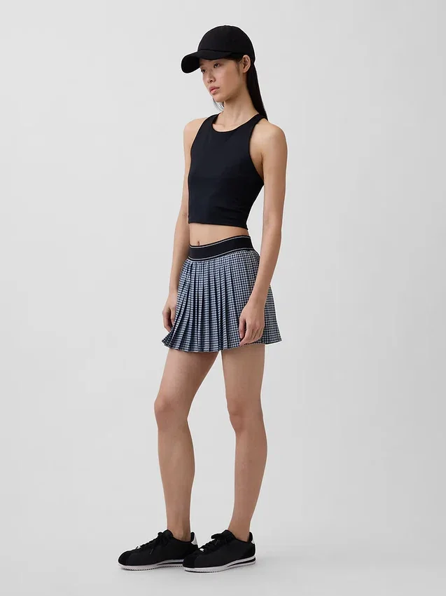 Gonna-pantaloncino da ginnastica plissettata GapFit Tech