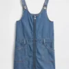 Gonna-pantaloncino in denim con cerniera per bambini