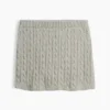 Gonna-pantaloncino per bambini in maglione a trecce