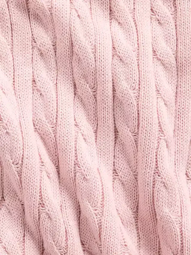 Gonna-pantaloncino per bambini in maglione a trecce