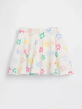Gonnellina con pantaloncini integrati a stampa mix & match per Neonato & Bebè