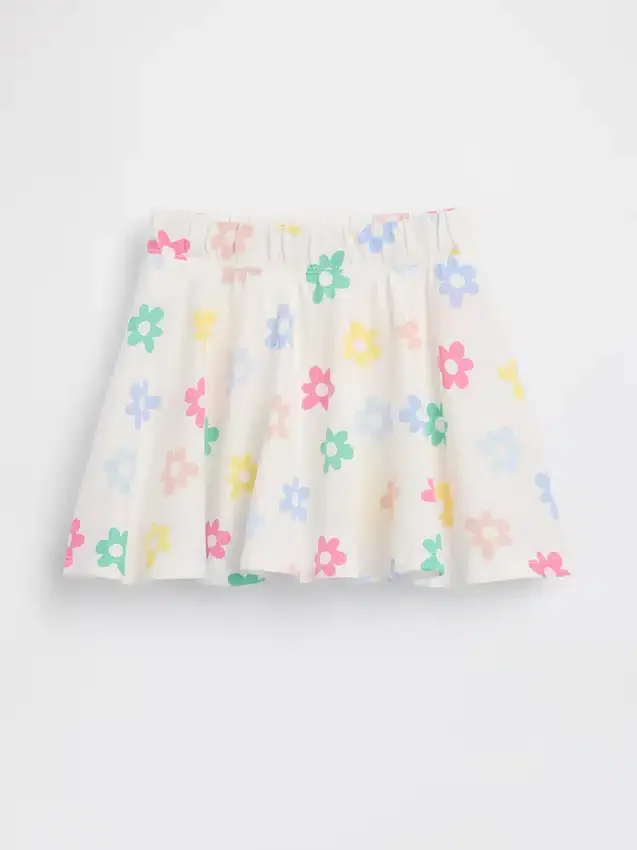 Gonnellina con pantaloncini integrati a stampa mix & match per Neonato & Bebè