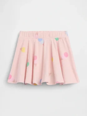Gonnellina con pantaloncini integrati a stampa mix & match per Neonato & Bebè