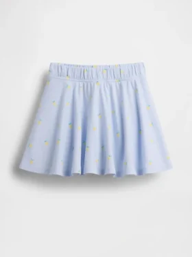 Gonnellina con pantaloncini integrati a stampa mix & match per Neonato & Bebè