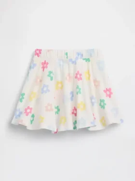 Gonnellina con pantaloncini integrati a stampa mix & match per Neonato & Bebè