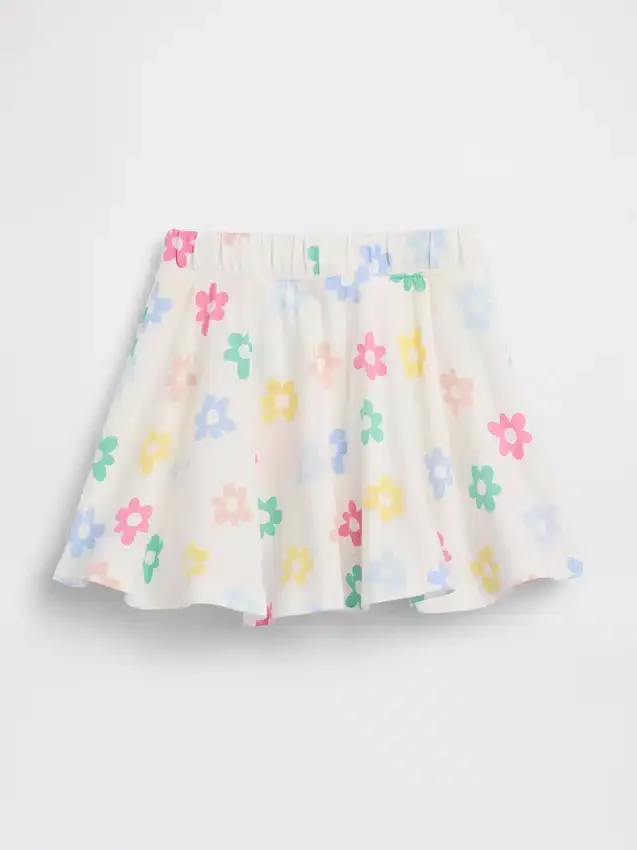 Gonnellina con pantaloncini integrati a stampa mix & match per Neonato & Bebè