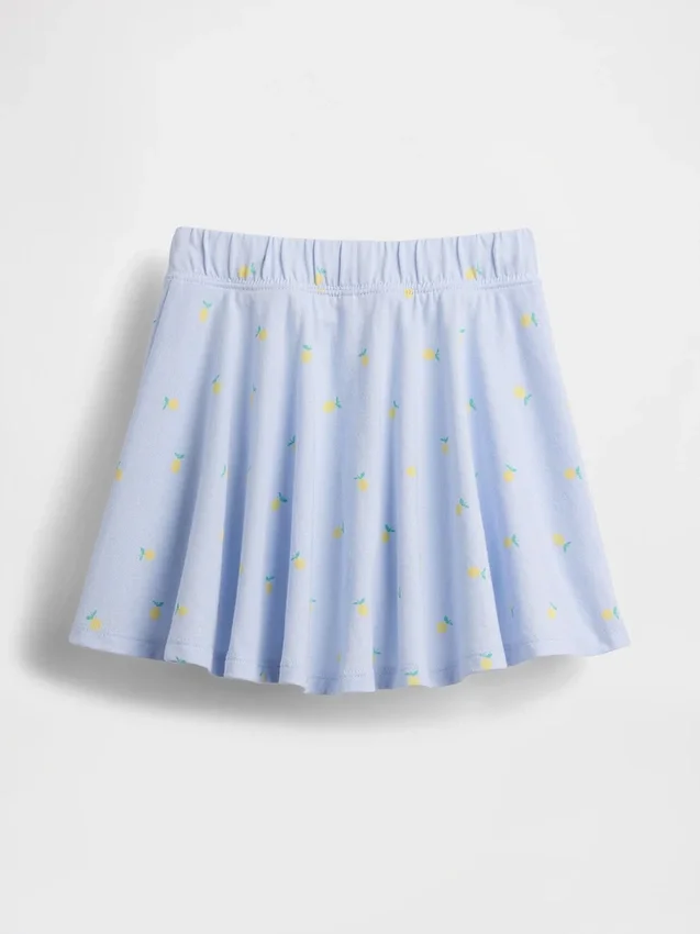 Gonnellina con pantaloncini integrati a stampa mix & match per Neonato & Bebè