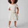 Gonnellina-pantaloncino a doppio volant per neonato & bebè