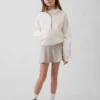 Gonnellina-pantaloncino a risvolto per bambini