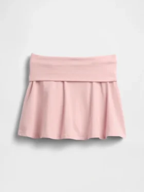 Gonnellina-pantaloncino a risvolto per bambini