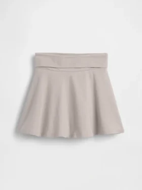Gonnellina-pantaloncino a risvolto per bambini