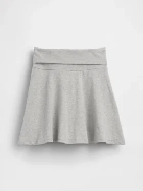 Gonnellina-pantaloncino a risvolto per bambini