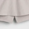 Gonnellina-pantaloncino a risvolto per bambini