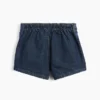 Gonnellina-pantaloncino in denim con fiocco per neonato & bebè