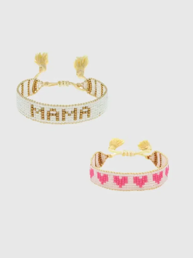Hart Mini and Me: Gold Mama e cuori rosa