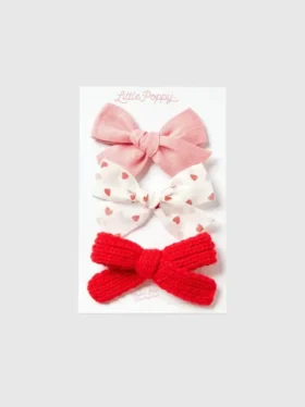 Il set di fermagli Rosie Bow