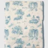 Il tappetino da gioco trapuntato “Gilded Bird Spring Toile”
