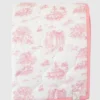Il tappetino da gioco trapuntato “Gilded Bird Spring Toile”