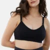 Ingrid and Isabel Basics Reggiseno premaman senza cuciture 2 in 1 per allattamento e estrazione del latte, confezione da 2
