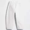 Jeans a ferro di cavallo con orlo traforato per neonato & bebè