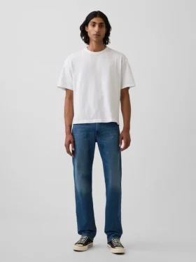 Jeans a gamba dritta