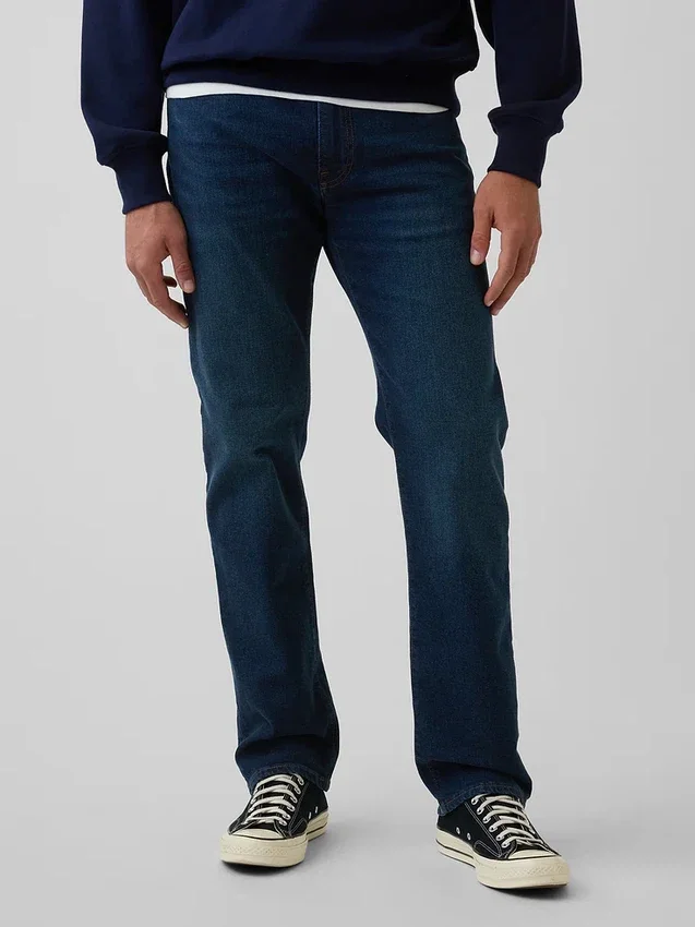 Jeans a gamba dritta