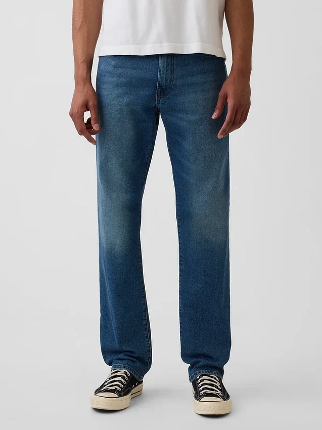 Jeans a gamba dritta