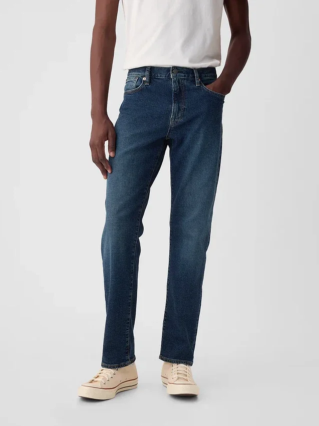 Jeans a gamba dritta
