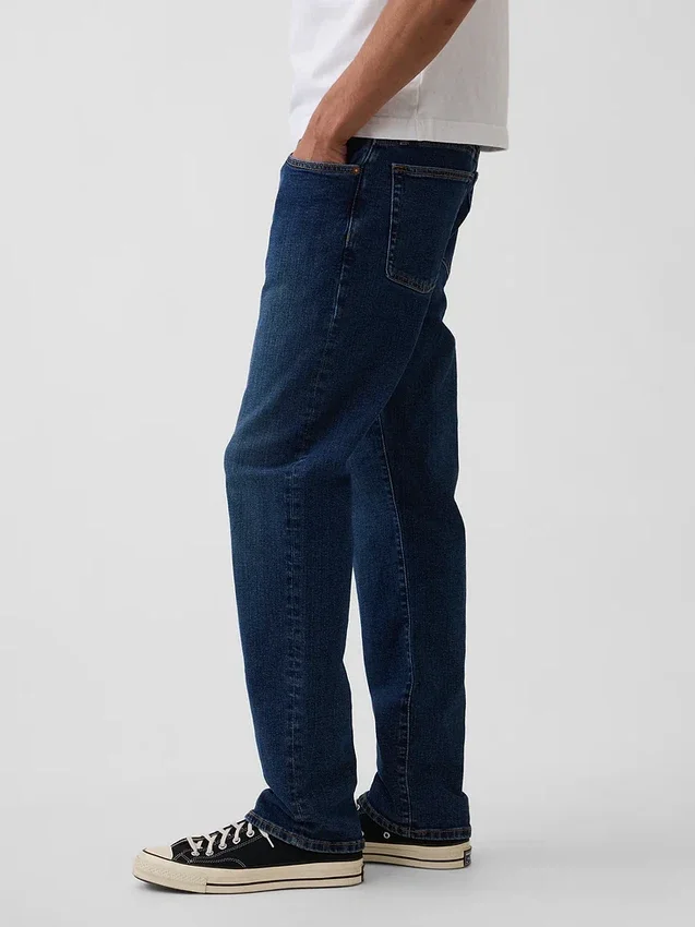 Jeans a gamba dritta