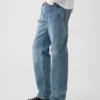 Jeans a gamba dritta