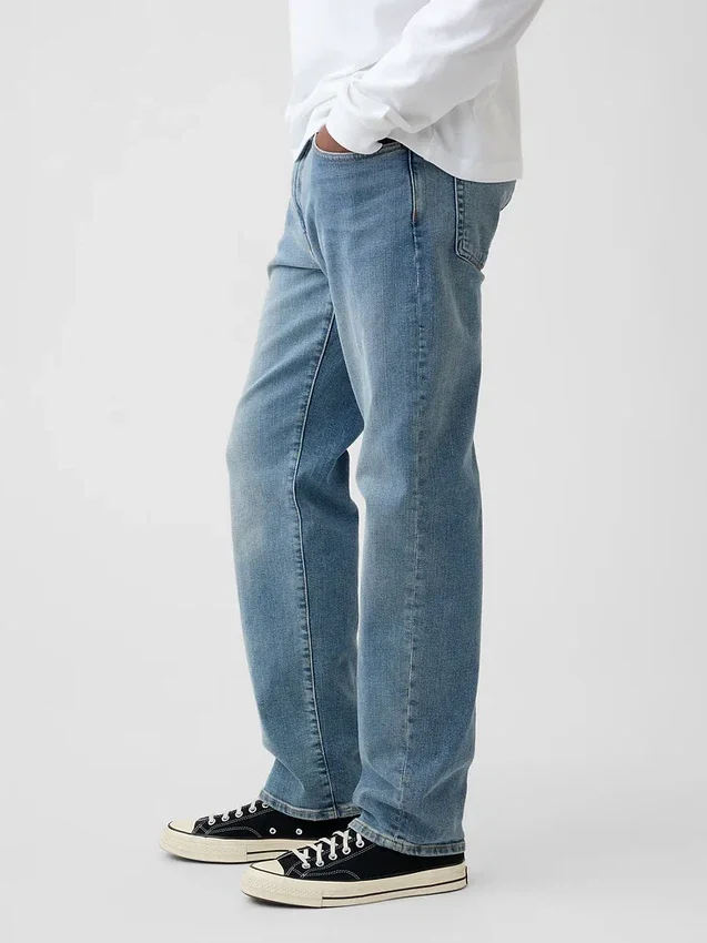 Jeans a gamba dritta