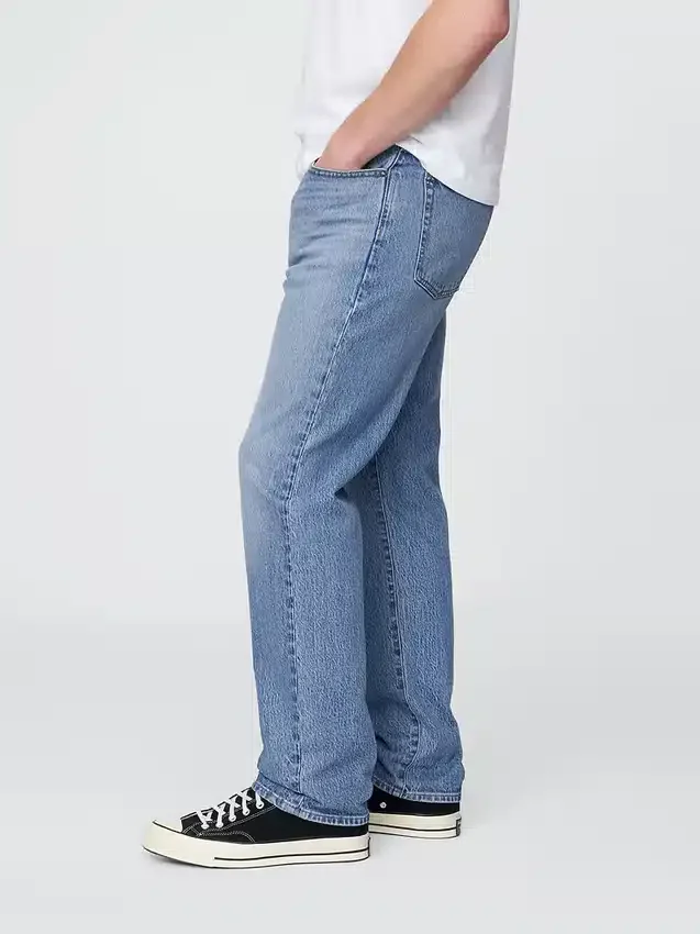 Jeans a gamba dritta
