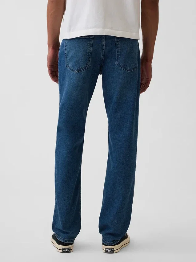 Jeans a gamba dritta