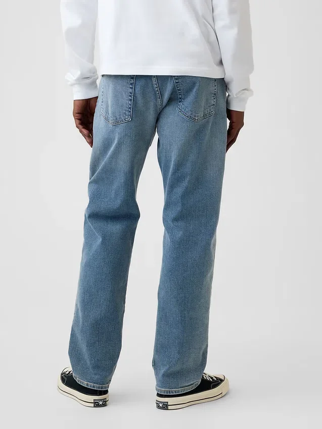 Jeans a gamba dritta