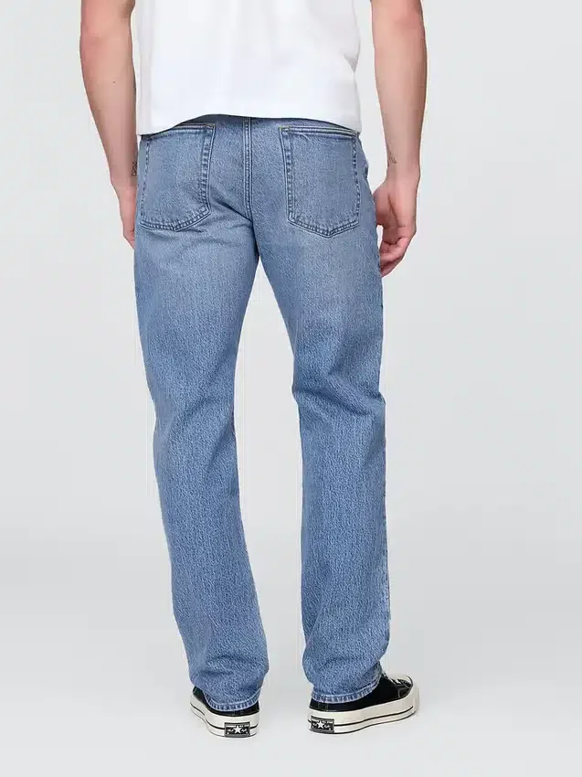 Jeans a gamba dritta