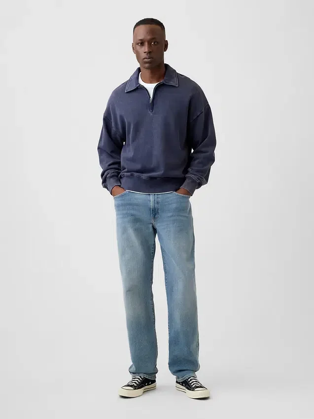 Jeans a gamba dritta