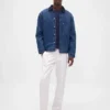 Jeans a gamba dritta dal taglio morbido