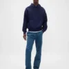 Jeans a gamba dritta dal taglio morbido